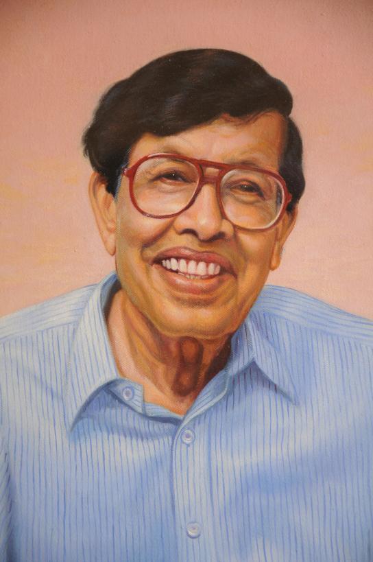 Portrait of Anant Pai, creator of Amar Chitra Katha