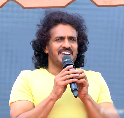 Portrait of Upendra Rao, Kannada actor and filmmaker